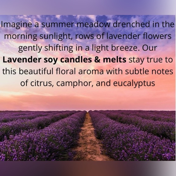 Soy wax candle, hand-poured. Lavender. - Picture 4 of 4